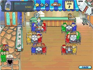 Diner Dash - что за игра Diner Dash